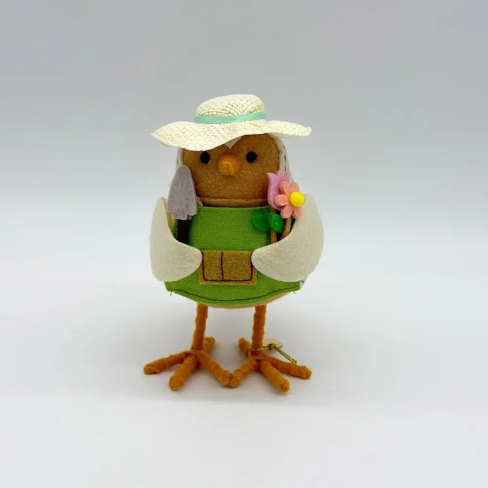Target Featherly Friends DECKLE Bird Spring Garden Holding Flowers & Shovel 2025